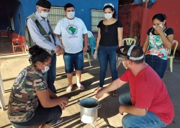 Atingidos por Belo Monte aprendem a “multiplicar e dividir” sabão