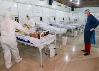 Hospital de Campanha de Altamira recebe o primeiro paciente