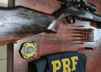 PRF prende homem com rifle sniper em Altamira