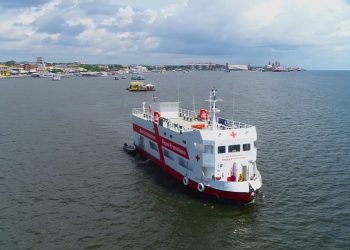 Barco-Hospital Papa Francisco completa um ano com cerca de 45 mil atendimentos na Amazônia