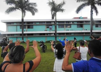 Sargento da PM recebe homenagens no Hospital Regional Público da Transamazônica