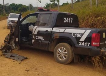 Investigador da Polícia Civil sofre acidente em Itaituba