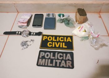 Operação integrada da PC e PM desarticula esquema de tráfico e prende suspeito em Rurópolis