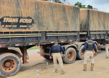 Dois semi-reboques com sinais de adulteração são apreendidos pela PRF na BR-163, em Santarém