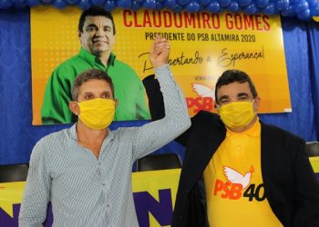 Convenção define os nomes dos pré-candidatos Claudomiro Gomes e Jorge Gonçalves para concorrer às eleições municipais em Altamira