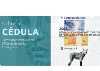 Nova cédula de R$ 200 entra em circulação na quarta-feira