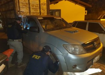 Caminhonete com registro de furto no Mato Grosso é apreendida pela PRF em Rurópolis, no PA