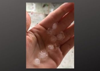 Chuva de granizo causa estragos em Uruará