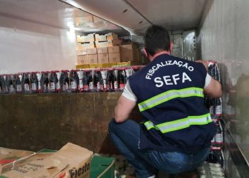 Sefa apreende mais de 10 mil garrafas de bebidas em Marabá