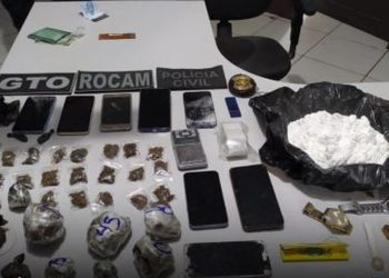 Polícia encontra maconha enterrada em quintal e homem é preso em flagrante, em Itaituba