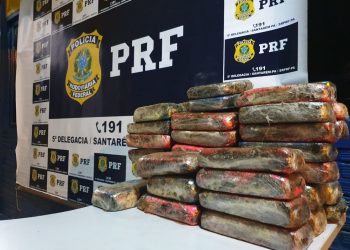 PRF apreende mais de 52 KG de drogas em fundo falso de veículo que saiu do Acre com destino a Santarém; três foram presos