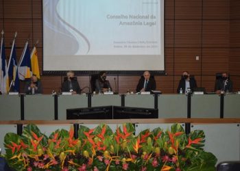 Vice-presidente da República, Hamilton Mourão, participa de encontro técnico do Conselho da Amazônia, em Belém-PA.