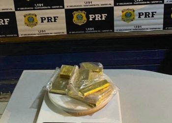 Mais de 2 quilos de ouro são encontrados na bagagem de mulher