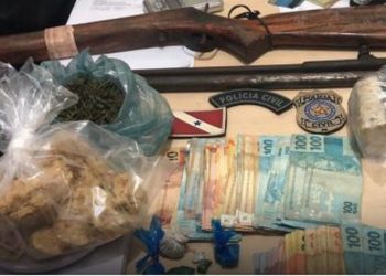 Polícia prende cinco pessoas e apreende drogas em operação contra o tráfico em Anapu