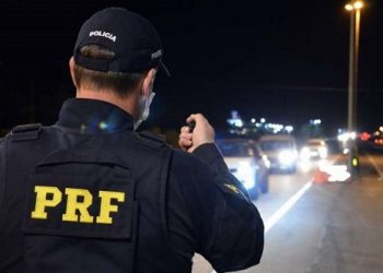 PRF apreende veículo adulterado em Vitória do Xingu, PA.