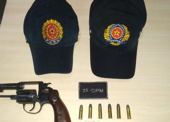 PM prende homem armado de revólver e facão em Novo Progresso