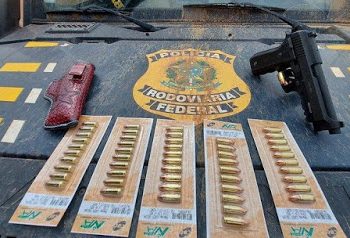 PRF prende homem por porte ilegal de arma de fogo em Uruará