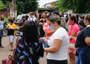 Funcionários da prefeitura de Altamira voltam a protestar cobrando salários atrasados