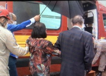 Ex-primeira dama de Altamira, Rute Barros, embarca para Belém em busca de tratamento médico.