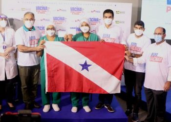 Profissionais de saúde de Belém e Ananindeua são os primeiros vacinados no Pará