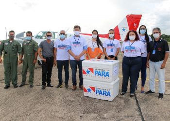 Urgente: Acaba de chegar em Altamira a primeira remessa de vacinas contra a Covid-19