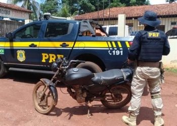 PRF apreende motocicleta adulterada em Medicilândia