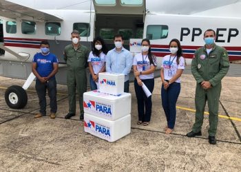 Municípios do Xingu recebem mais 7,3 mil doses de vacinas contra a Covid-19.
