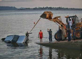 Idoso que estava desaparecido em Altamira é encontrado morto com sua caminhonete no rio Xingu