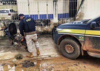PRF recupera motocicleta furtada e prende condutor por receptação em Brasil Novo, PA