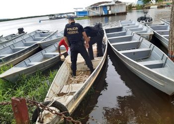 PF de Altamira cumpre mandado de prisão e de busca e apreensão contra organizações criminosas de tráfico de peixes em extinção no Xingu