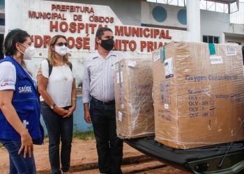 Cinco municípios do oeste do Pará recebem 10 concentradores de oxigênio para tratar pacientes com Covid-19