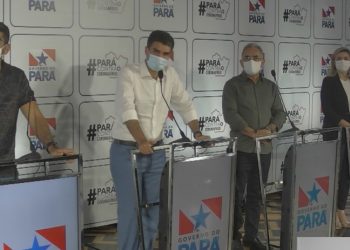 Governador anuncia bandeiramento vermelho no Pará e decreta toque de recolher