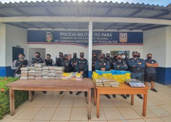 PM encontra mais de 170 kg de drogas avaliadas em mais de R$ 3 milhões em Juruti, no Pará