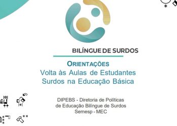 MEC lança cartilha de orientações para volta às aulas de alunos surdos