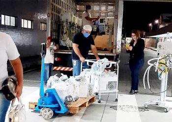 Parede falsa escondia 19 respiradores no Hospital Abelardo Santos em Icoaraci