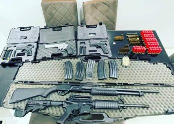 PF aprende armamento de uso exclusivo das Forças Armadas em Itaituba, no Pará