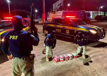 Mulheres são presas em Itaituba transportando 21 quilos de cocaína em ônibus