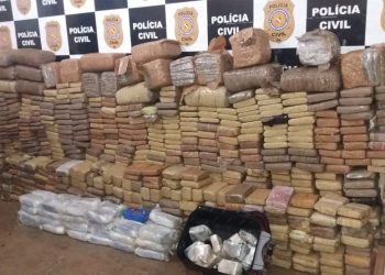 Homem suspeito de ser dono de quase uma tonelada e meia de drogas é preso pela Polícia Civil