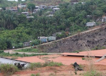 Simulação de ataque a Comunidade de Belo Monte - Foto: Wilson Soares