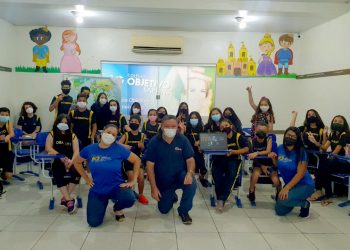 Jornalista do Portal A Voz do Xingu ministra palestra para alunos altamirenses