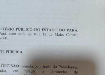 População protocola Ação Civil Pública junto ao MP, pedindo investigação contra alguns vereadores de Medicilândia