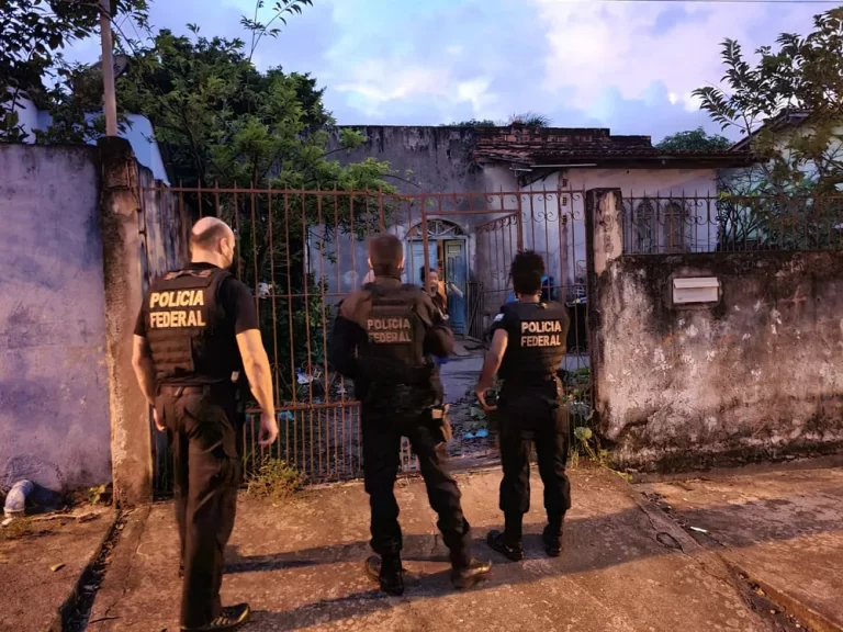 Operação Pavão Misterioso foi deflagrada nas primeiras horas da manhã de terça-feira (08/03) em Santarém — Foto: Polícia Federal/Divulgação