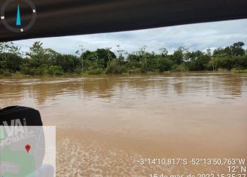 Água do Rio Xingu muda de cor e preocupa moradores da região