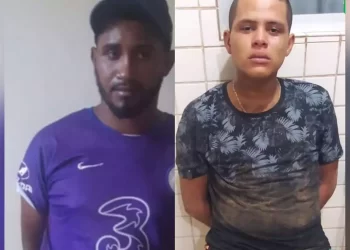 Suspeitos confessaram furto, após abordagem da Polícia Militar (Reprodução/Redes sociais)
