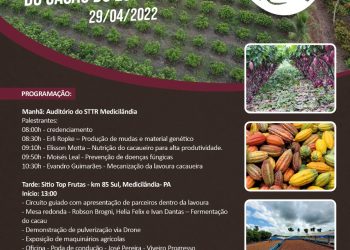 Medicilândia vai sediar II Seminário de Manejo de Alta Produtividade do Cacau do Estado do Pará