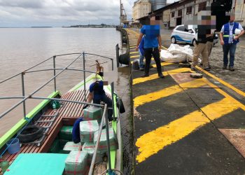 PF apreende mercadoria contrabandeada na bacia hidrográfica de Abaetetuba, no Pará