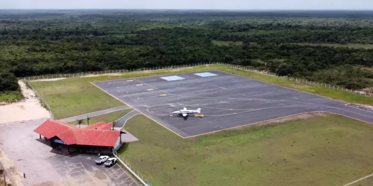 Aeroporto de Salinas, que vai receber voos a partir de junho (Carlos Tavares / Ag. Pará)