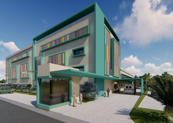 Maquete do Hospital Materno Infantil de Altamira