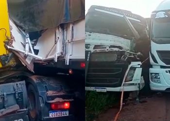Itaituba: Colisão entre caminhões deixa uma pessoa morta na Rodovia Transamazônica