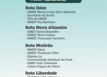 PMA disponibiliza transporte para população participar da audiência sobre Plano Integrado de Saneamento Básico; confira as rotas: